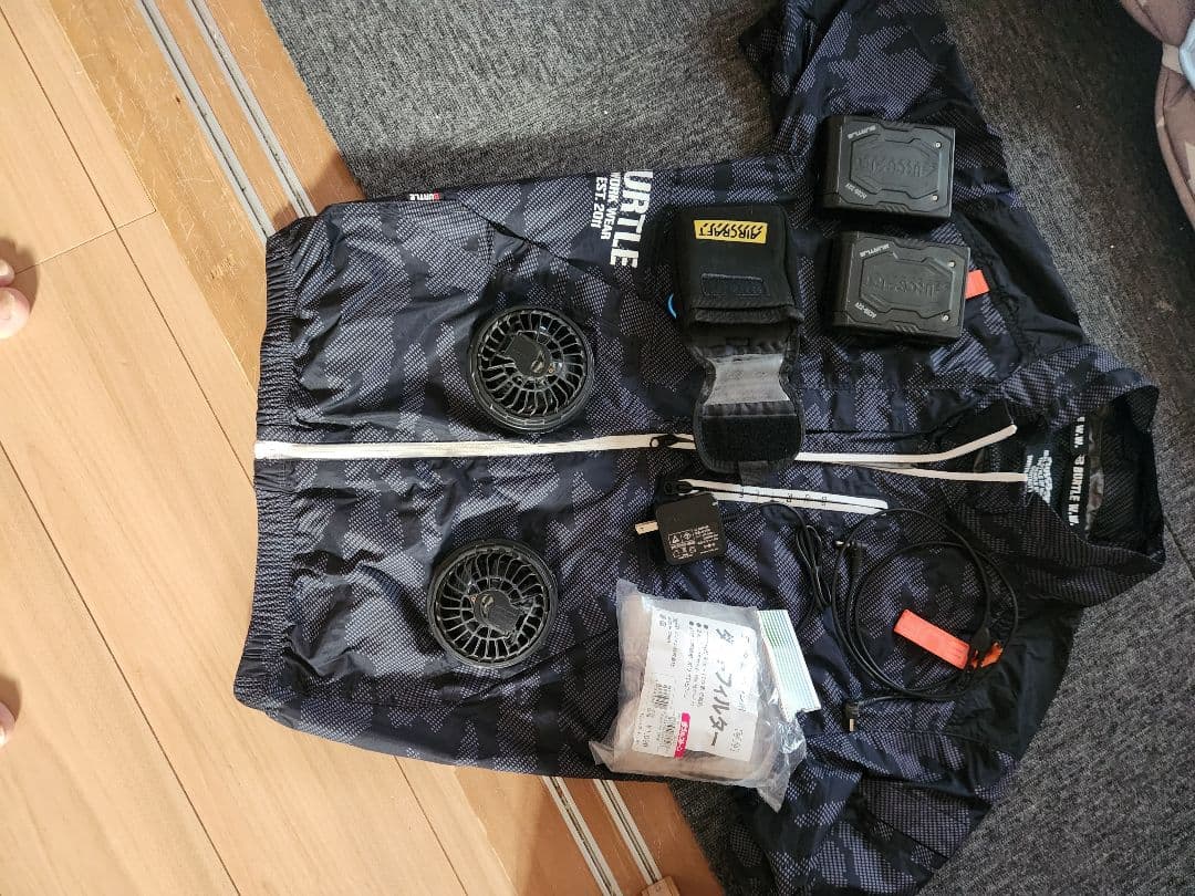 バートル空調服22V 2つバッテリーセット