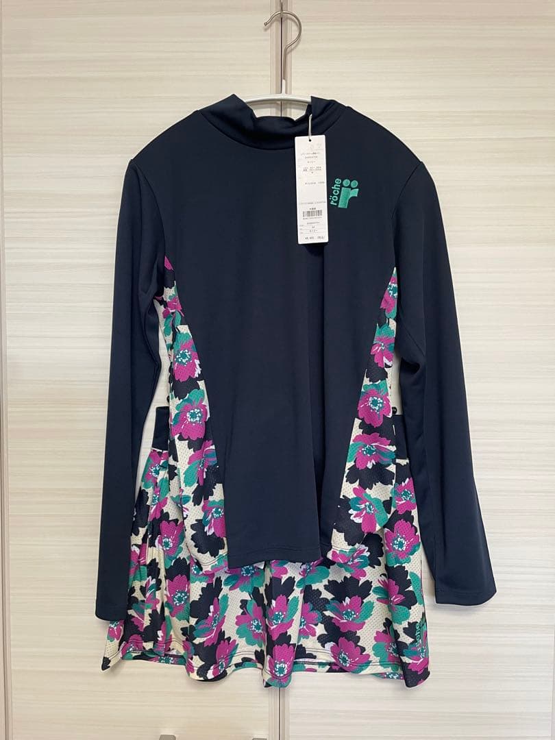 【新品】ローチェ 上下セットアップ Mサイズ ネイビー 花柄 テニスウェア 楽天市場】ローチェ（roche） テニスウェア（レディース） 2026年03月