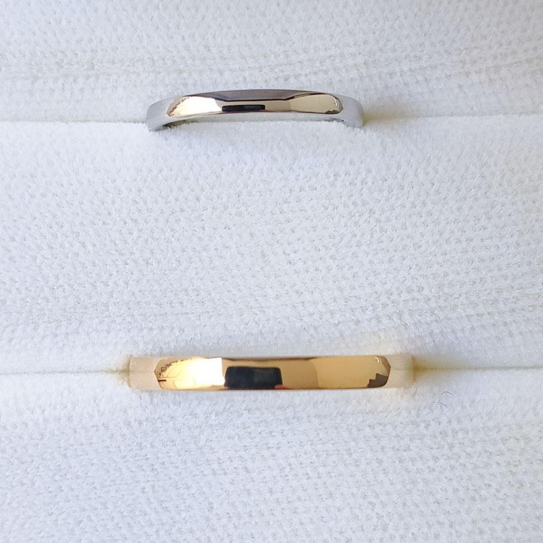 俄 NIWAKA ダイヤモンド 星ノ音 リング Pt950 K18YG 証明書 - メルカリ