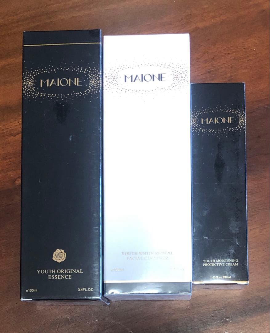 MAIONE美容液スプレー 100ml+洗顔料100ml+ 日焼け止め30ml
