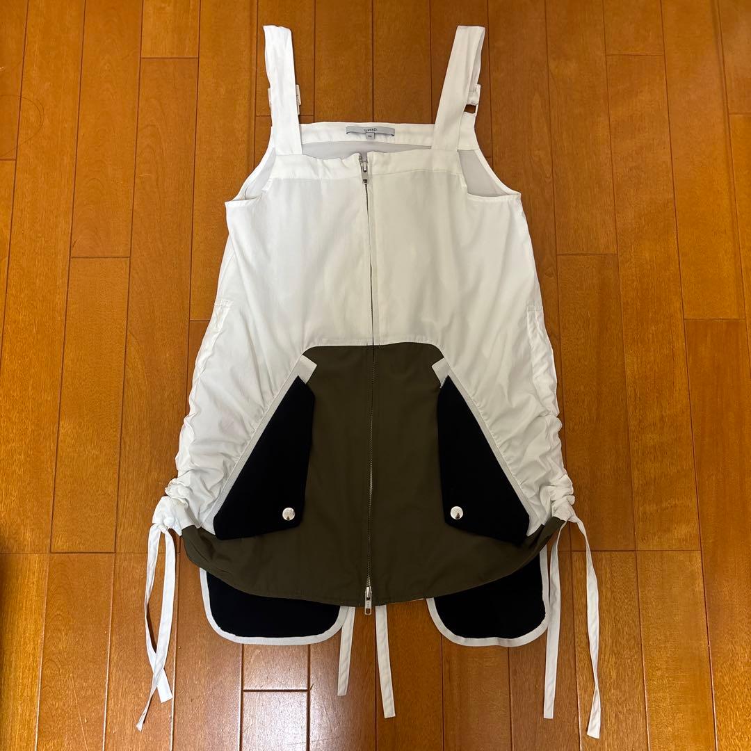 【美品】UN3D. キャミソール アンスリード36サイズ UN3D.（アンスリード）の「マルチストライプキャミソール