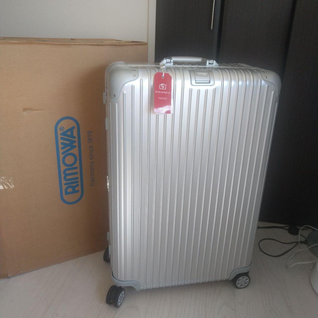 yasu最終値下リモワトパーズイータグ新品未使用品98リットル Amazon.co.jp: RIMOWA スーツケース トパーズ チタニウム 82L 924.73