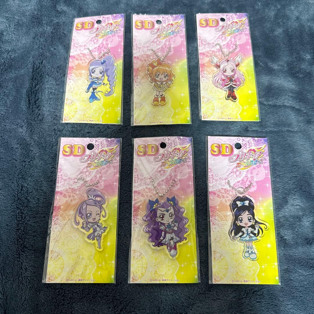 プリキュア　アクリルキーホルダー