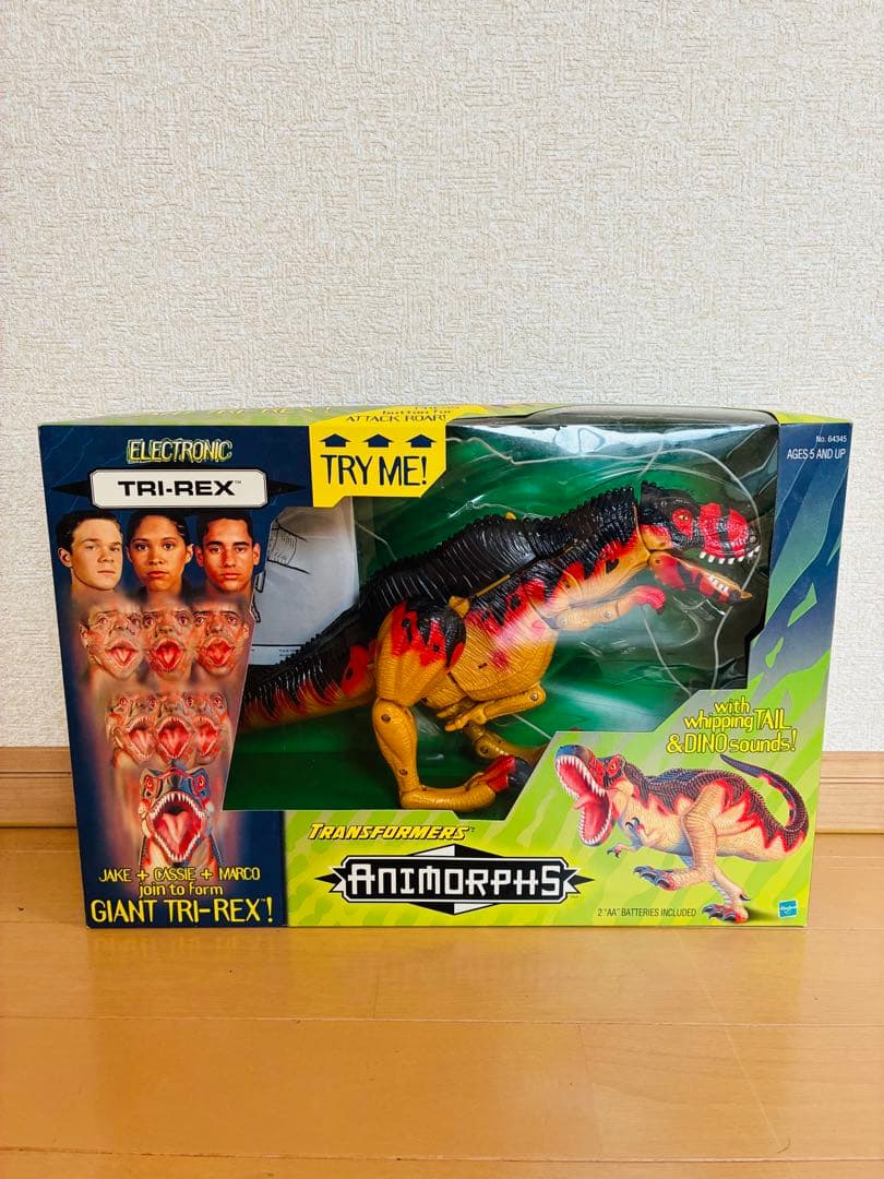 【希少】トランスフォーマー ANIMORPHS トライレックス Tri-Rex