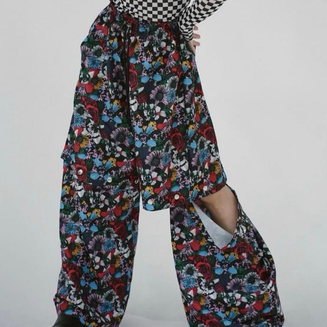 ROY REFLECT OVERJOY 『花柄2way パンツ』