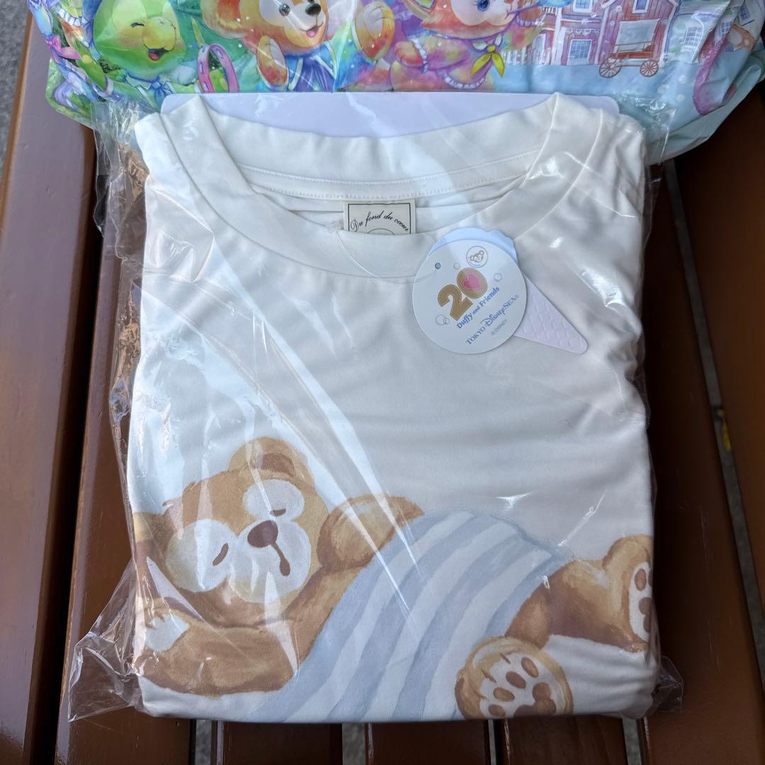 ジェラートピケダッフィーコラボ　ルームウェア（長袖） ジェラート ピケプロデュースのルームウェア！東京ディズニーシー