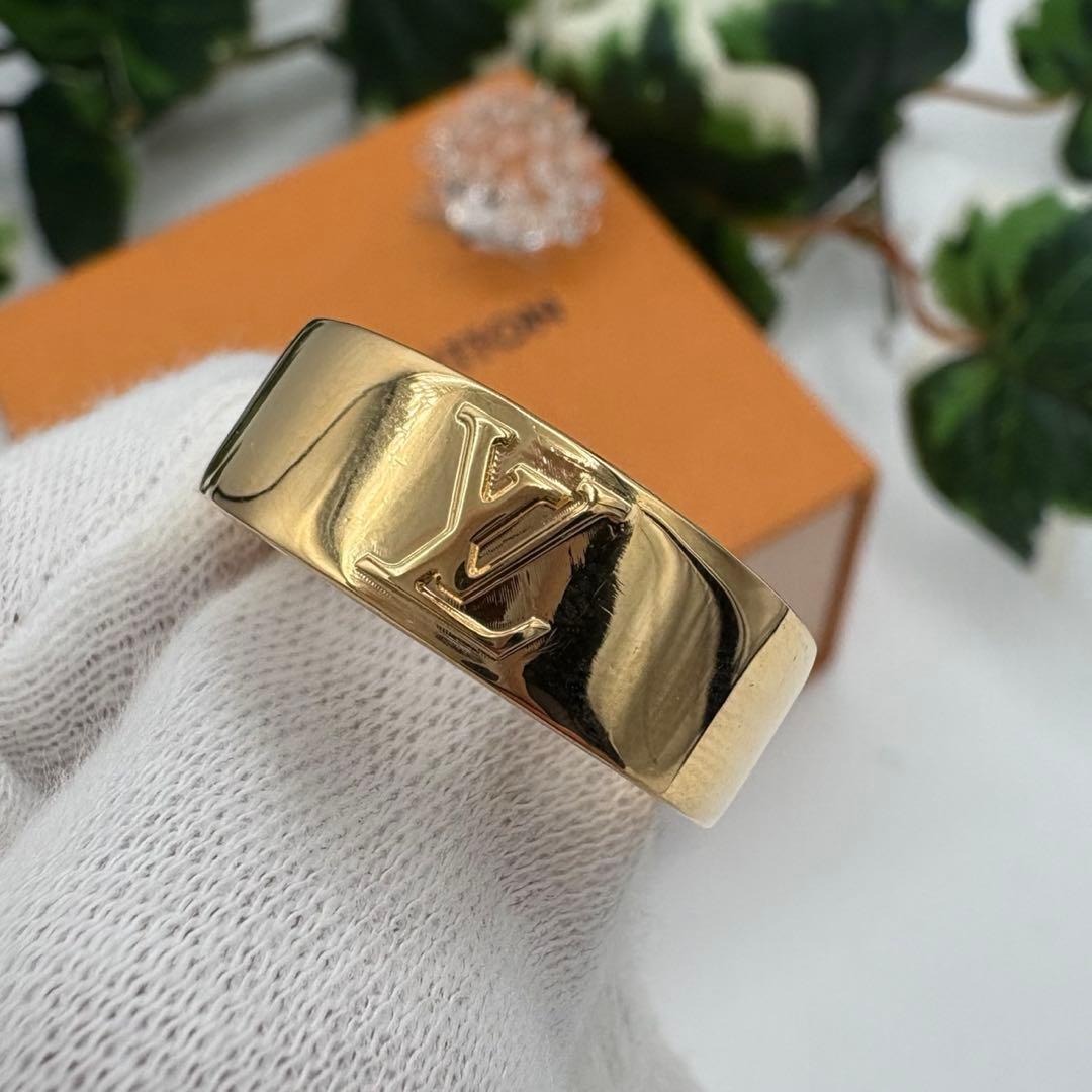 LOUIS VUITTON　バーグインスティンクト　リング　ゴールド　L 国内直営即発】LV バーグ・LVインスティンクト セット2 リング (Louis