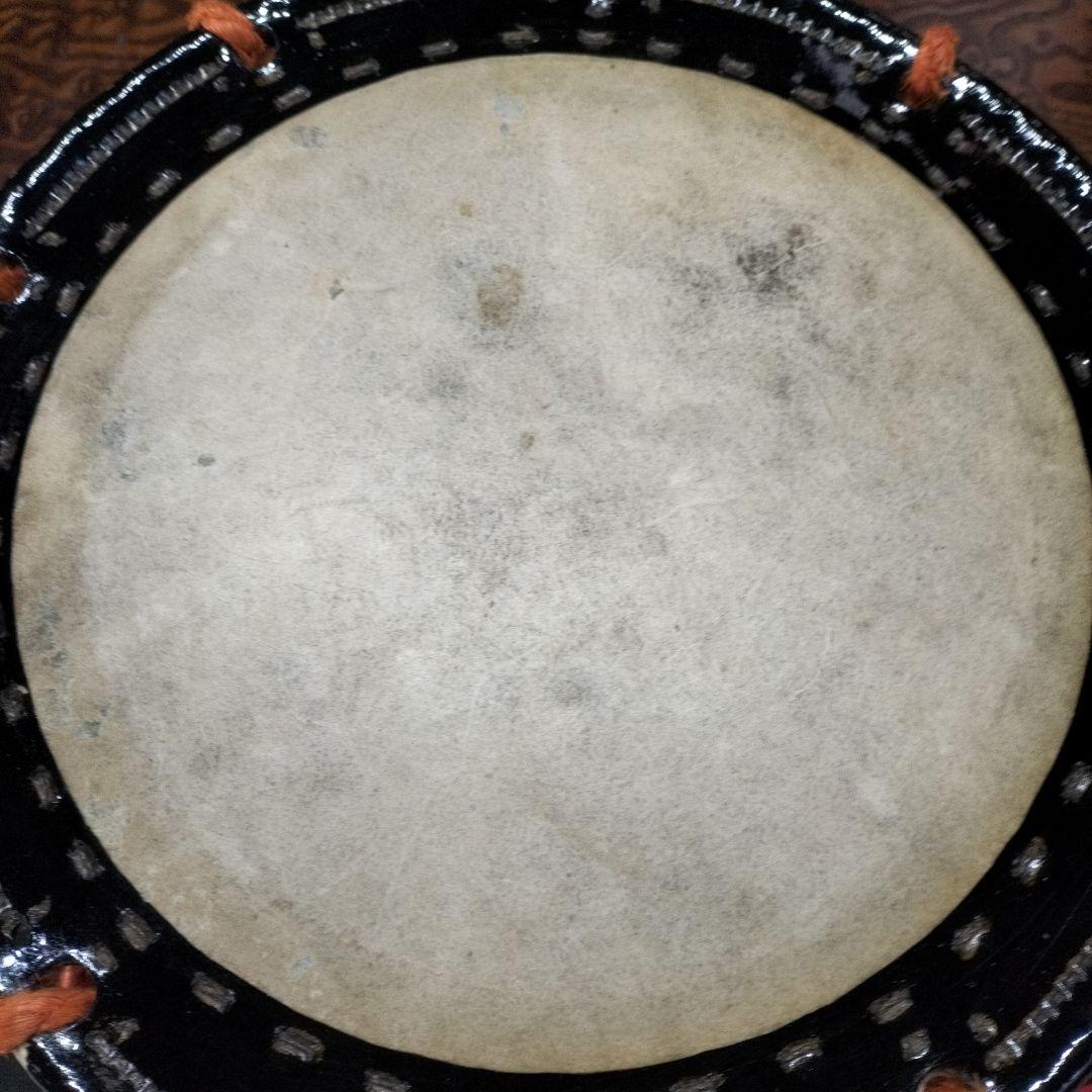 湯浅勇造商店　古物品　締太鼓　附締太鼓　和太鼓　中古品