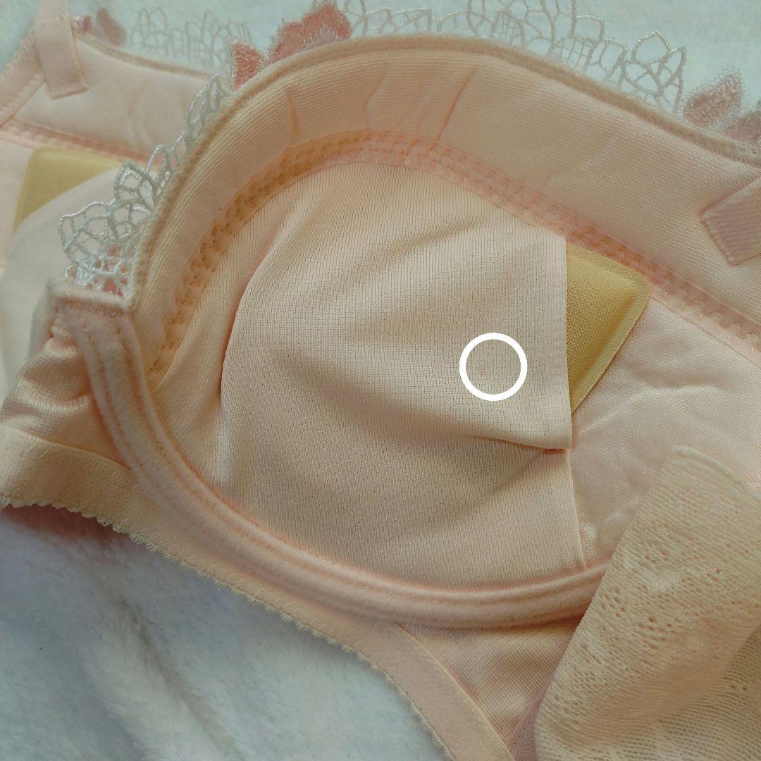 サルート 76g ブラショーツセット 空中庭園 E75 M ピンク ソング