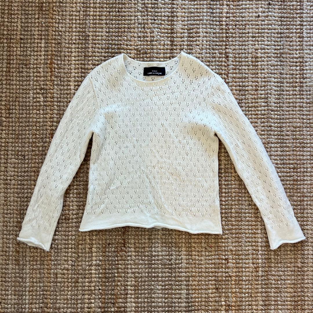 tricot COMME des GARÇONS 長袖ニット セーター クロシェ