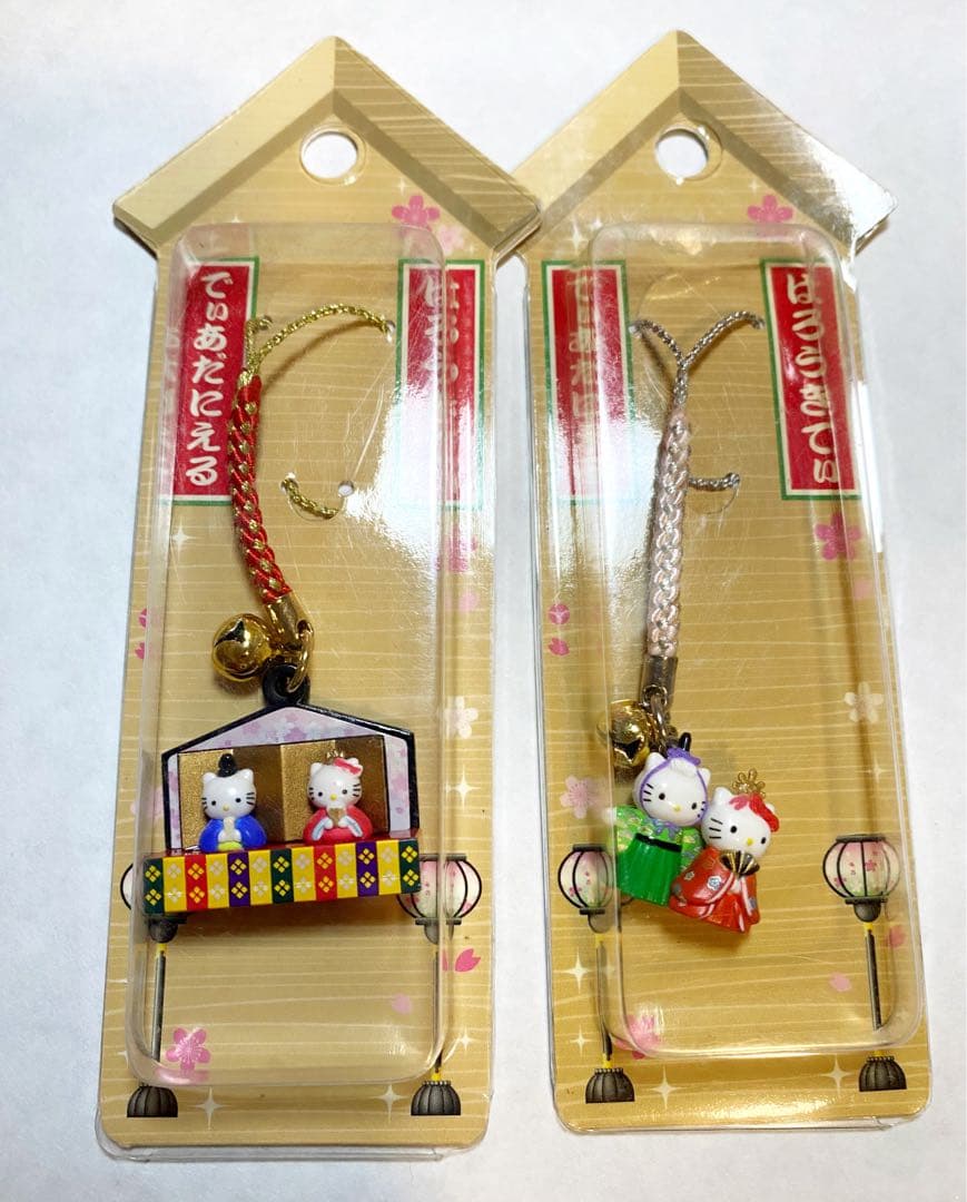 2005年 ハローキティ ディアダニエル ひなまつり ストラップ 根付