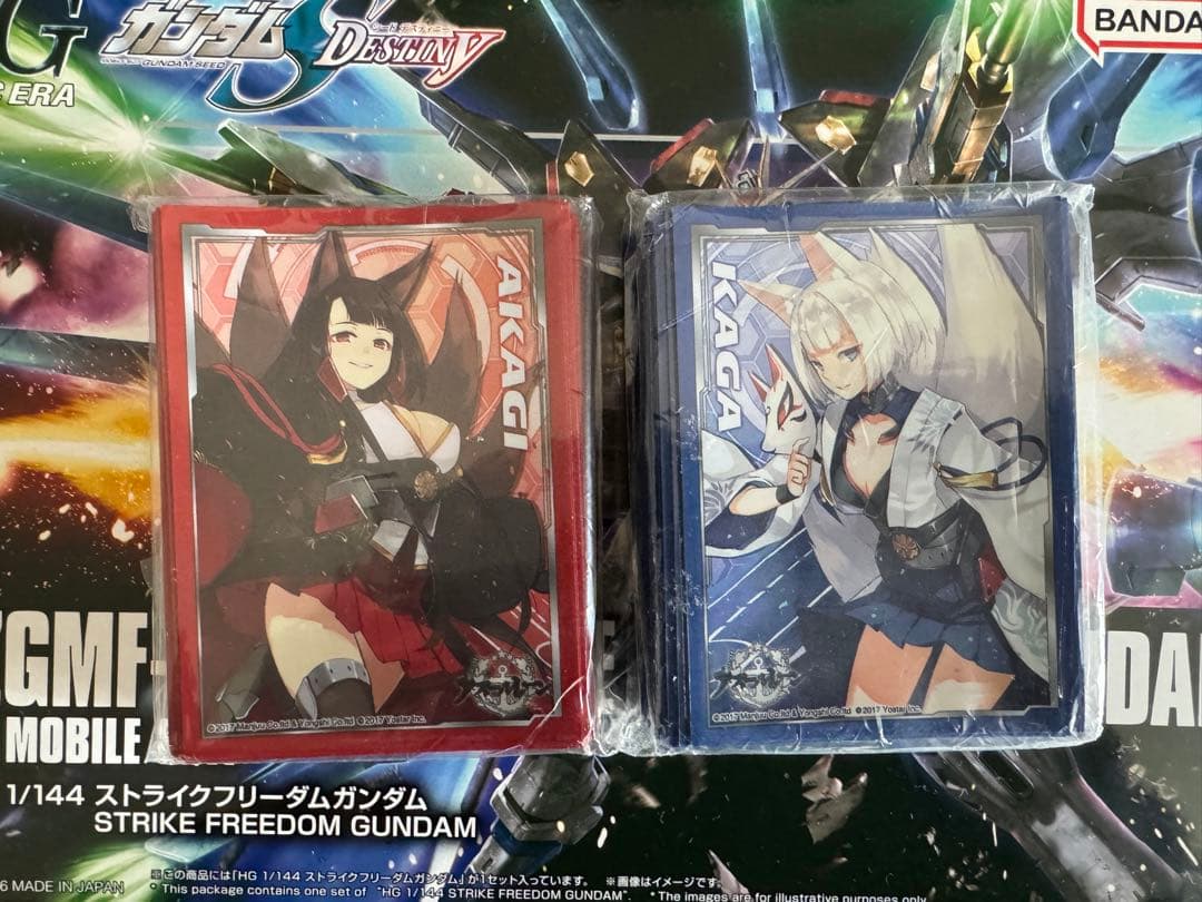 アズールレーン　赤城　加賀　公式スリーブ　中古