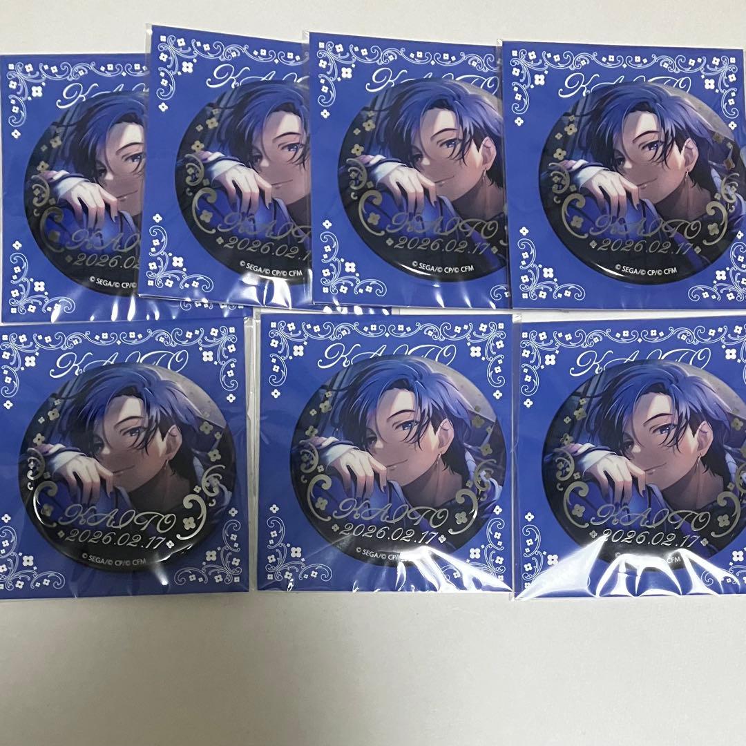 プロセカ　はぴこれ　KAITO 缶バッジ　アクリルスタンド