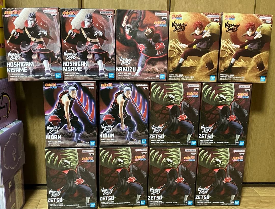 ナルト VIBRATION フィギュア まとめ売り 13体 暁