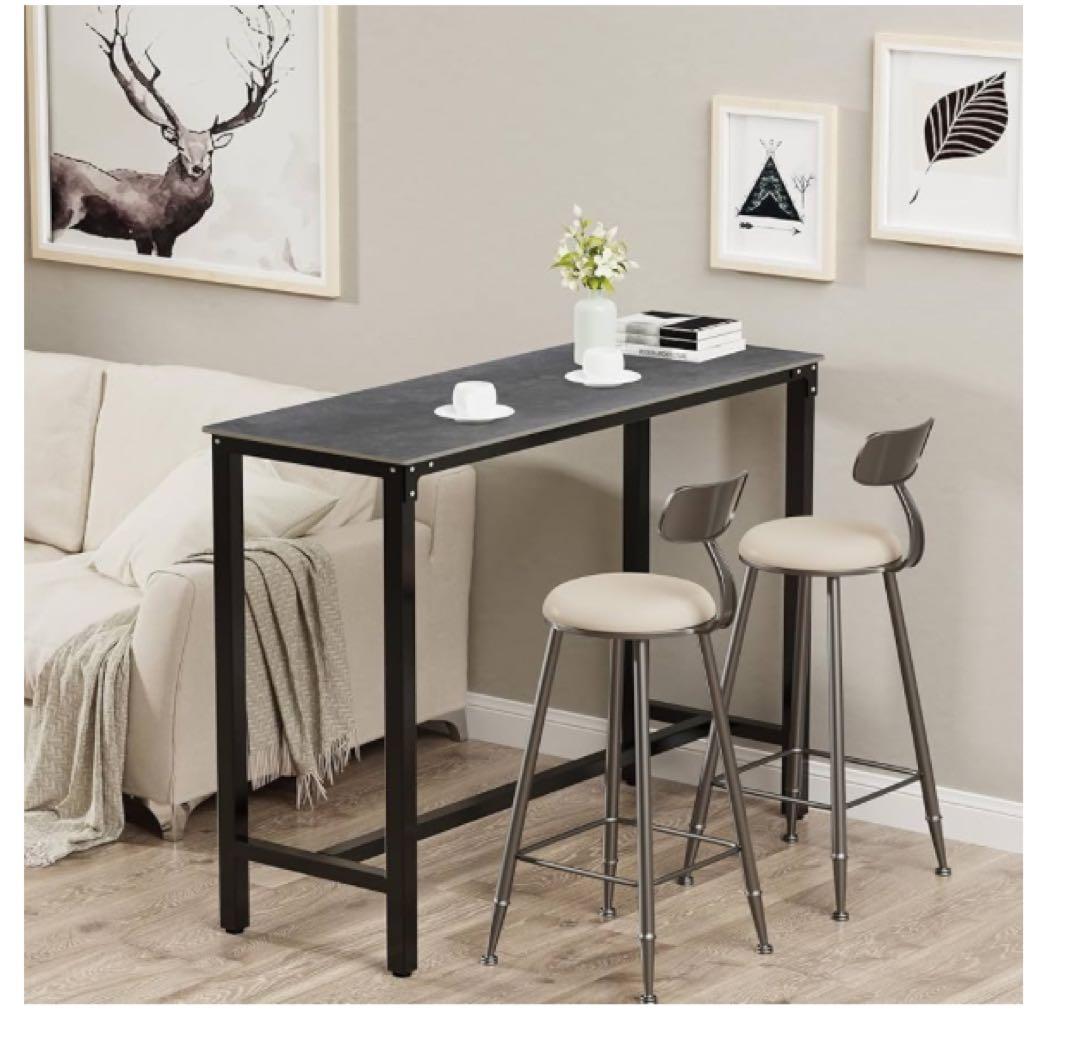 カウンターテーブル 大理石 キッチンカウンター テーブル おしゃれ 幅120cm