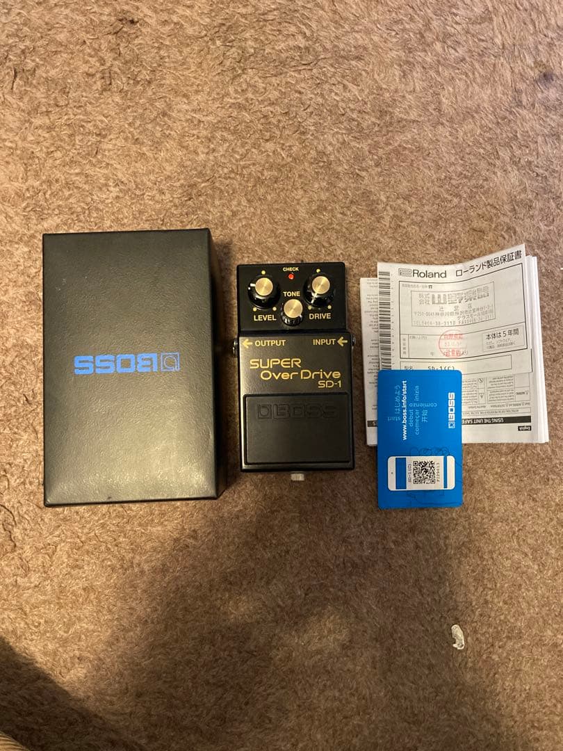 ギター BOSS SD-1 40th Anniversary
