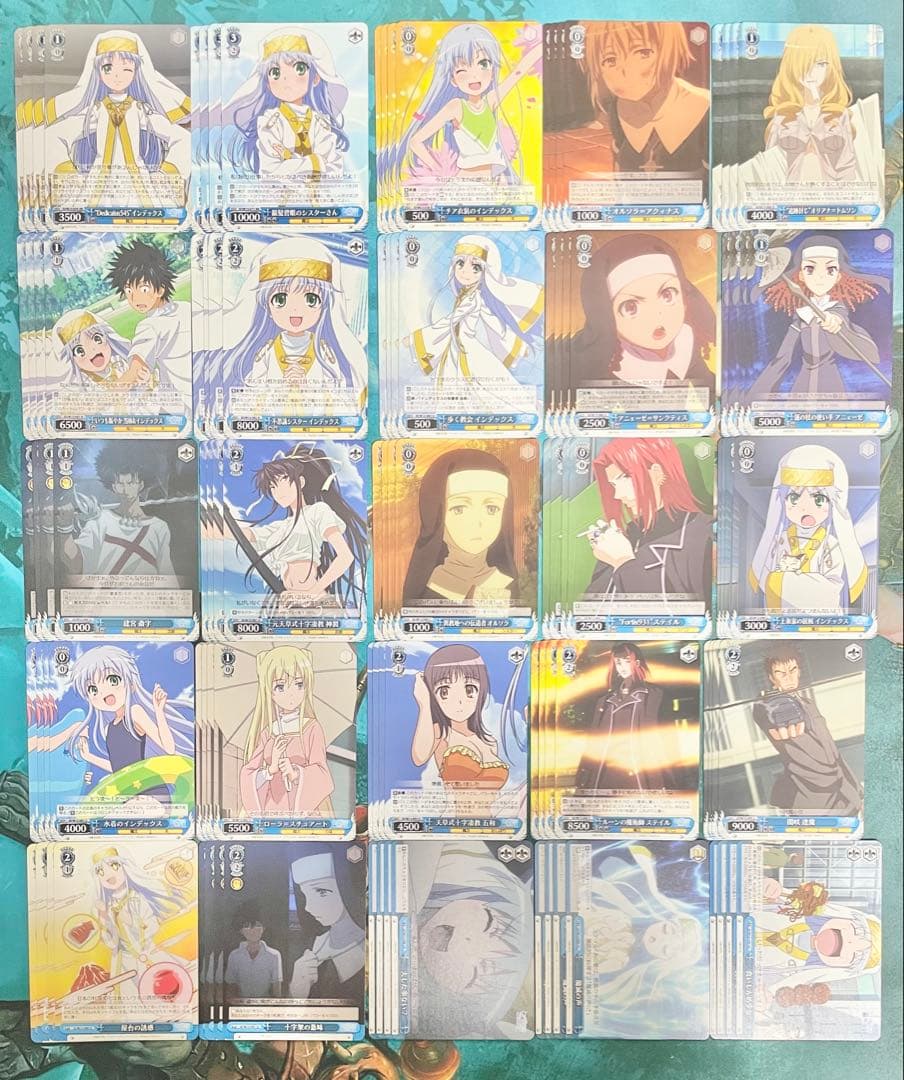 ヴァイスシュヴァルツ ブースターパック 禁書目録＆超電磁砲 1弾 2弾 4