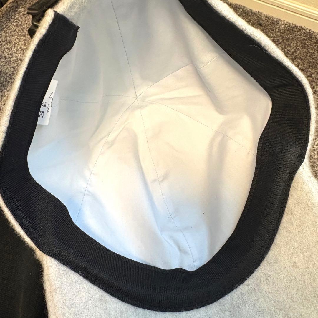 新品未使用 IRIS 47/posture イリスフォーセブン冬キャップ グレー