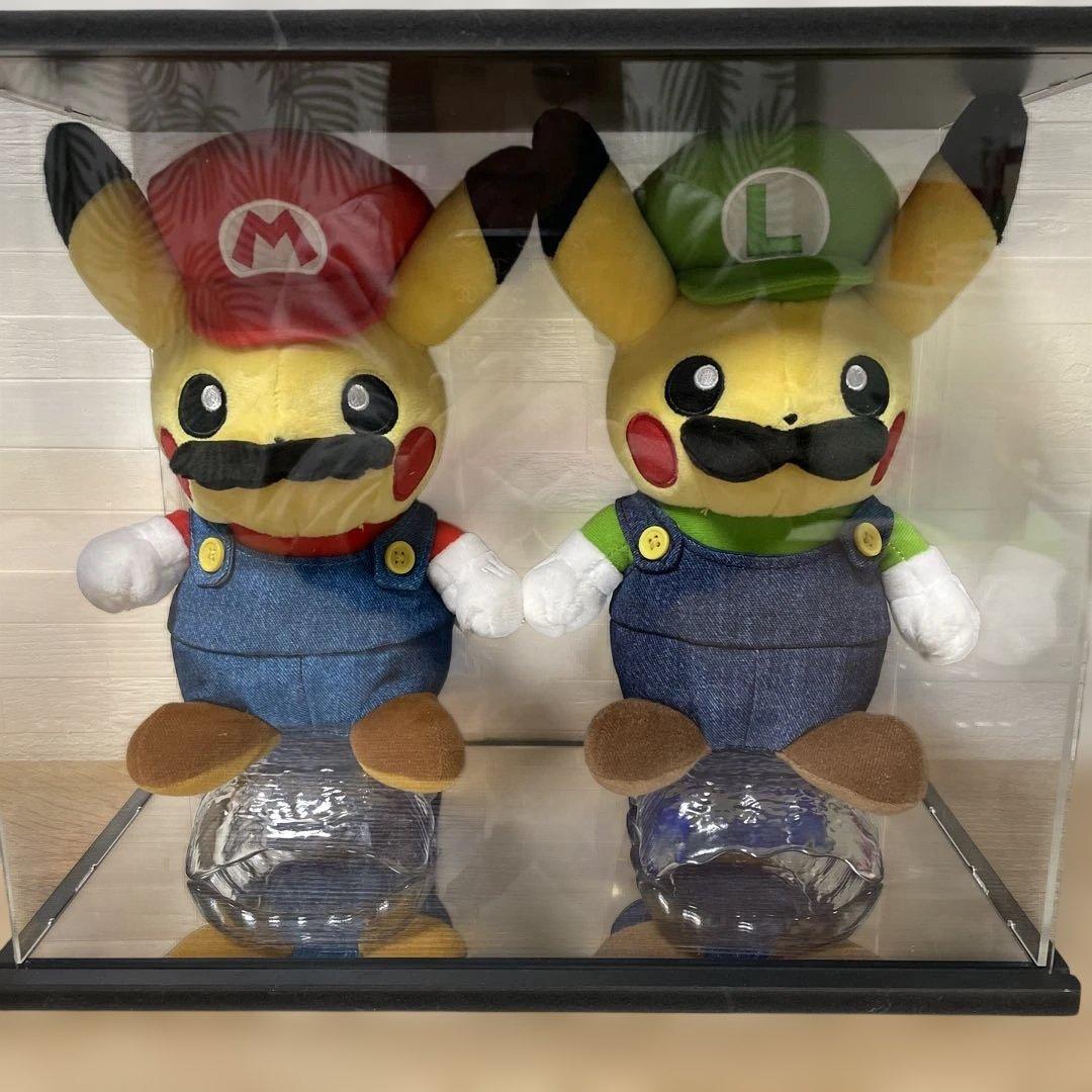マリオピカチュウ ルイージピカチュウ ぬいぐるみ セット タグ付き 未