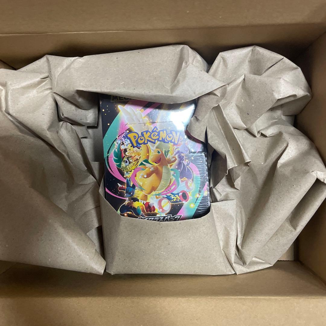 ハイクラスパック　MEGAドリームex　ポケモンセンター産　初版シュリンク付 ポケモン ポケモンカードゲーム MEGA ハイクラスパック MEGAドリームex