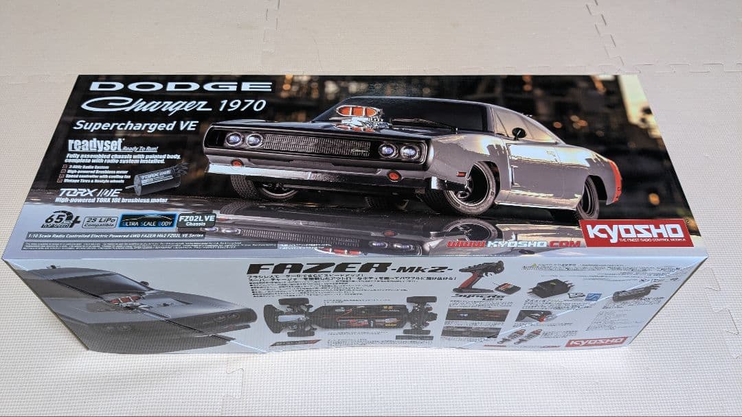 京商 fz02l フェーザーmk2 Dodge Charger VE Kyosho EP Fazer Mk2 FZ02L VE 1970 Dodge Charger Supercharged Pre