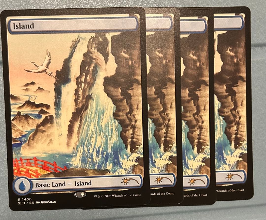 ぐ*う様 【SLD】島　沼　平地　山　各4枚セット secret lair