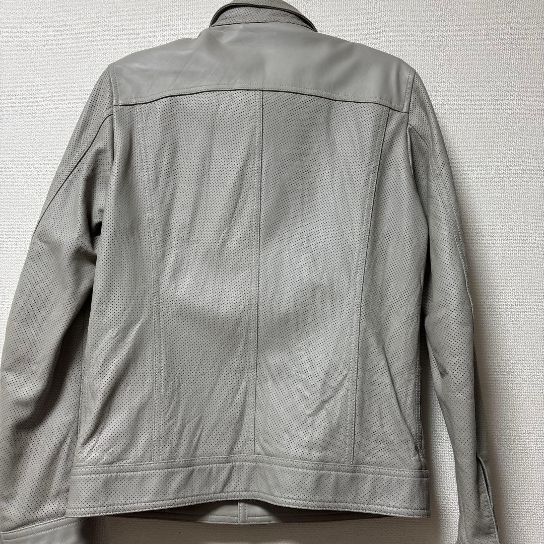 DKNY（ダナ キャラン ニューヨーク）ラムレザーシャツジャケット