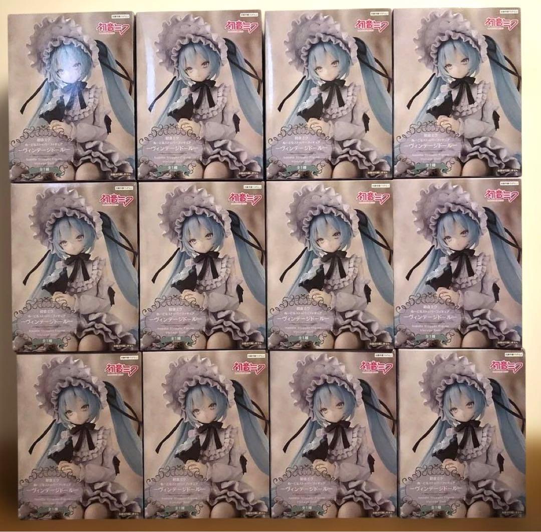 ⑤初音ミク ぬーどるストッパーフィギュア ヴィンテージドール 12点 駿河屋 -<中古>初音ミク 「VOCALOID」 ぬーどるストッパーフィギュア