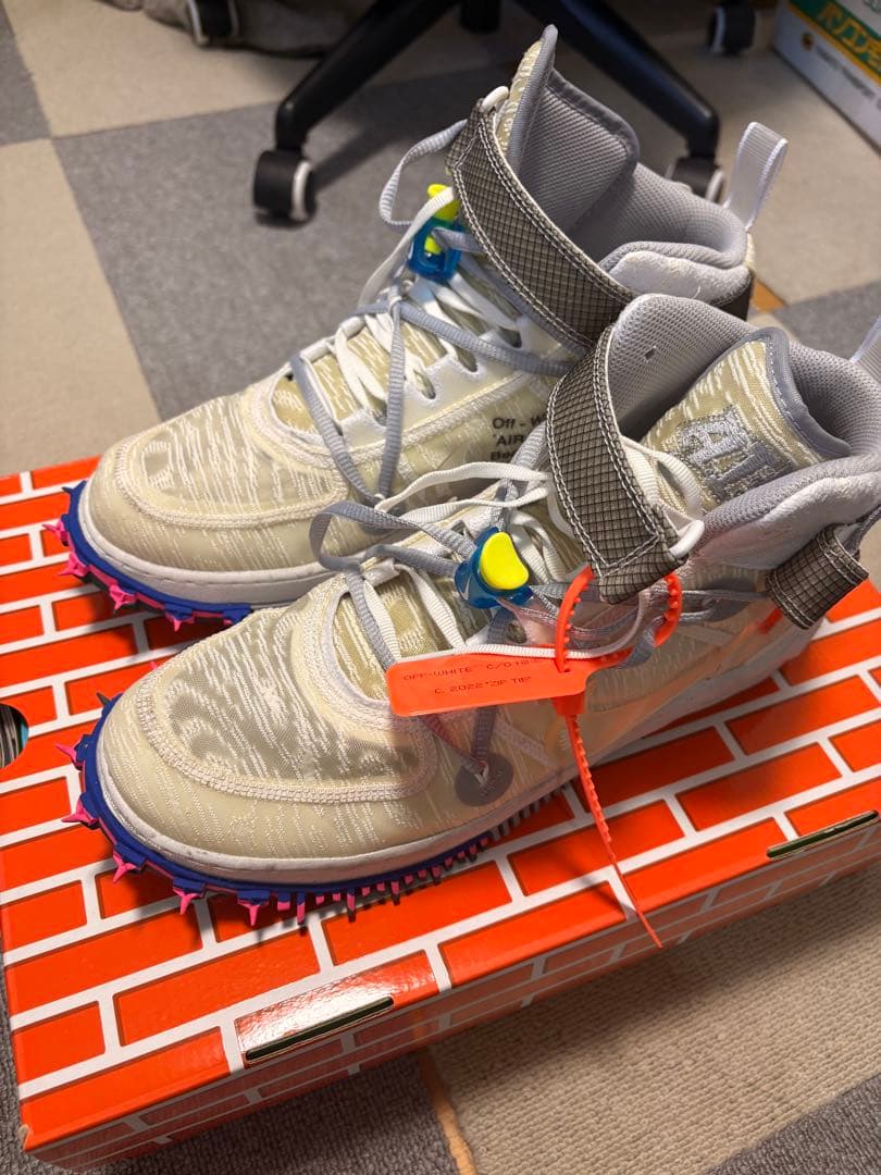 NIKE Off-White エアフォース1 Mid 28.5