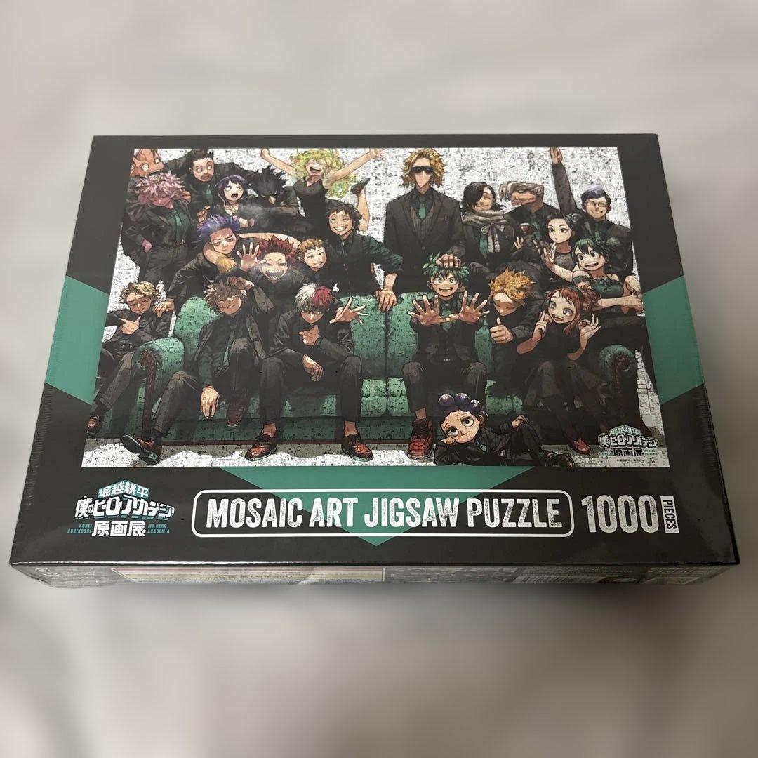 ヒロアカ　原画展　モザイクアートパズル　僕のヒーローアカデミア