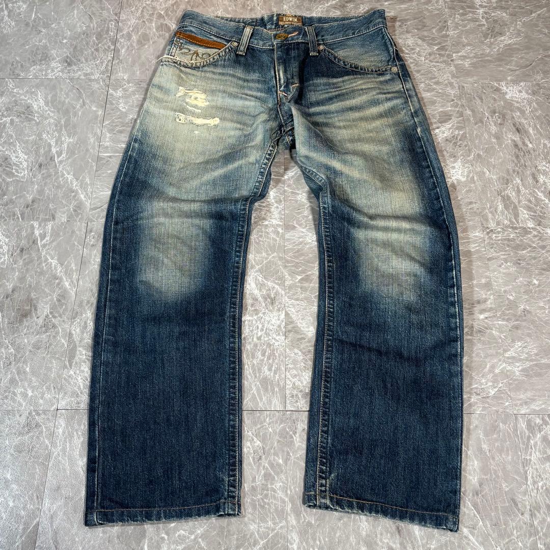 00s【archive】damage grunge denim/Y2K/鬼ヒゲ - メルカリ