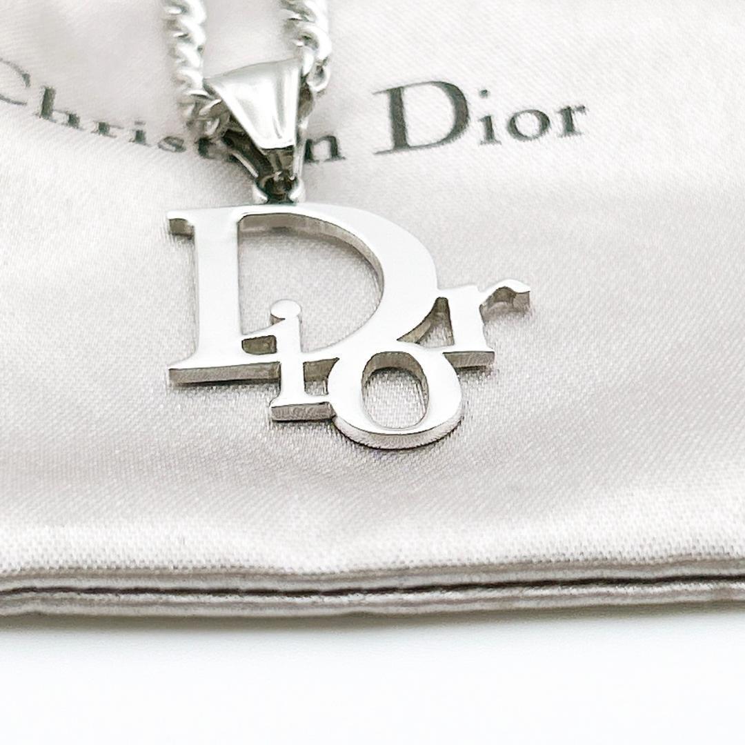 2128 極美品✨ Dior ネックレス CD ロゴ 希少 刻印 - メルカリ