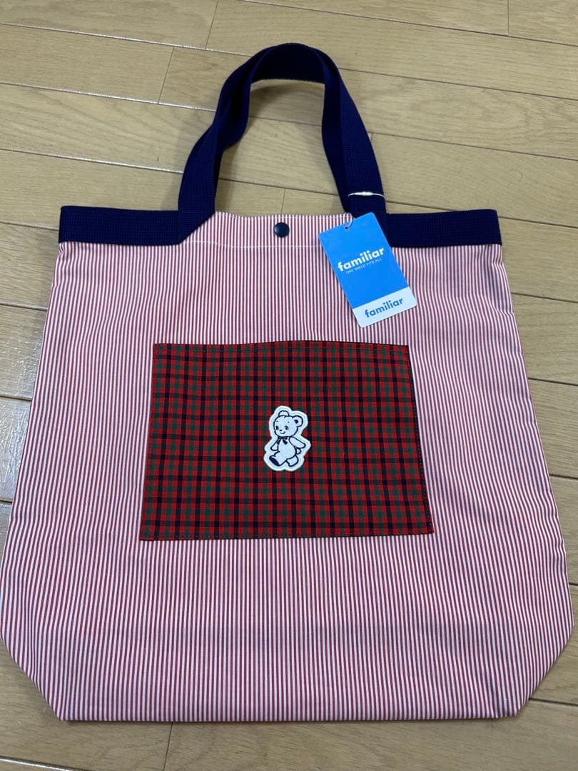 familiar トートバッグ　阪急　みらい百貨店限定