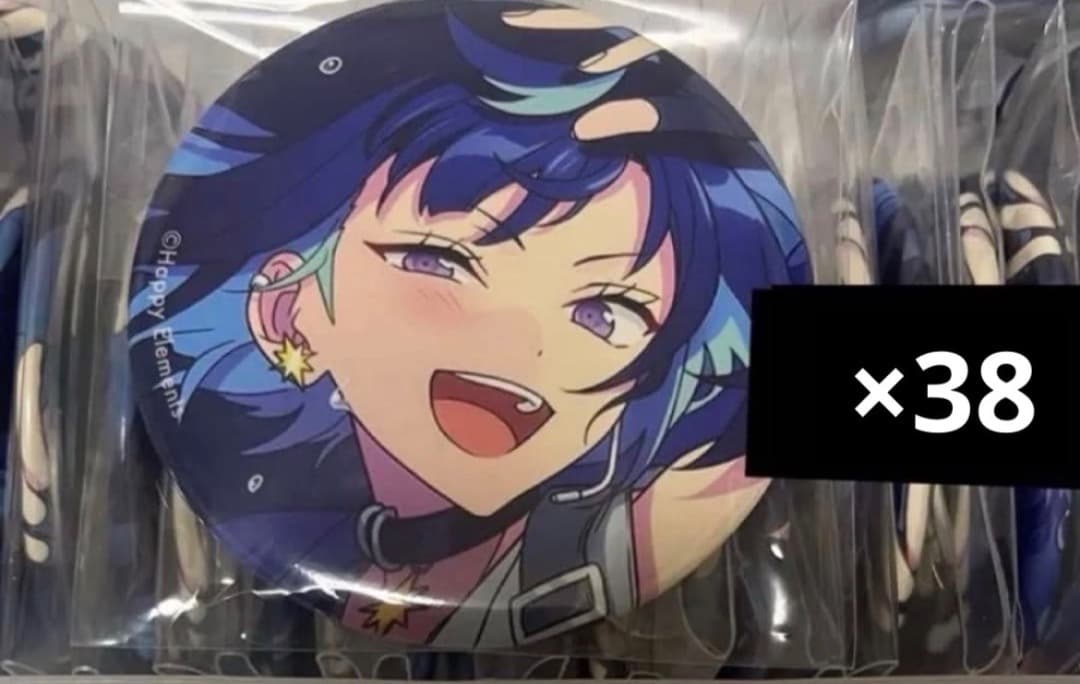 あんスタ 冴霧笑主 缶バッジ 2024 Aug フィーチャー缶バッジ 53個