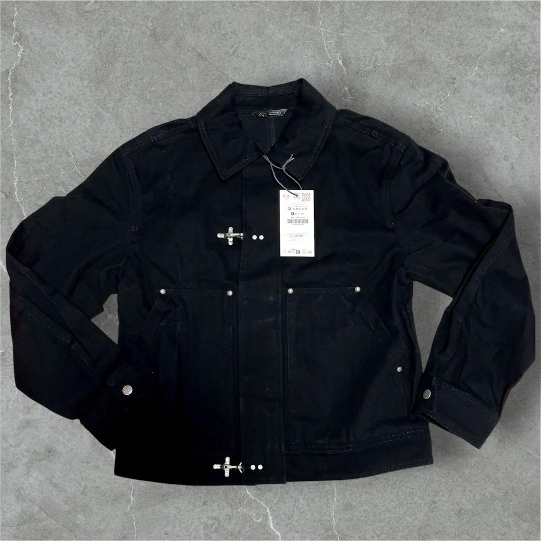 【完売品S】ZARA ファイヤーマン リラックスフィットトグルジャケット　新品