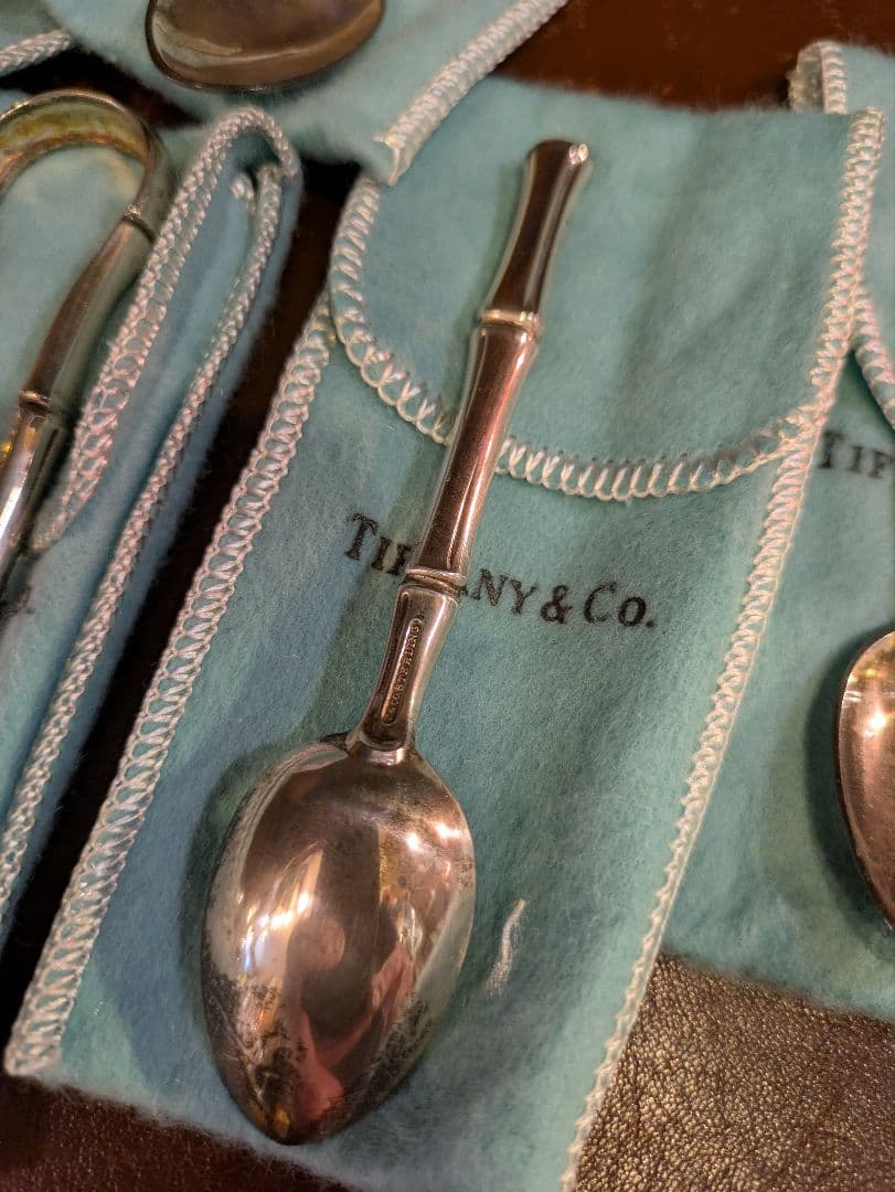 Tiffany スターリングシルバー BAMBOO カトラリーセット 銀食器