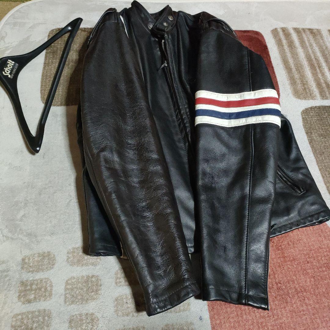 レアモデルSchottイージーライダー仕様シングルライダース40ダメでも