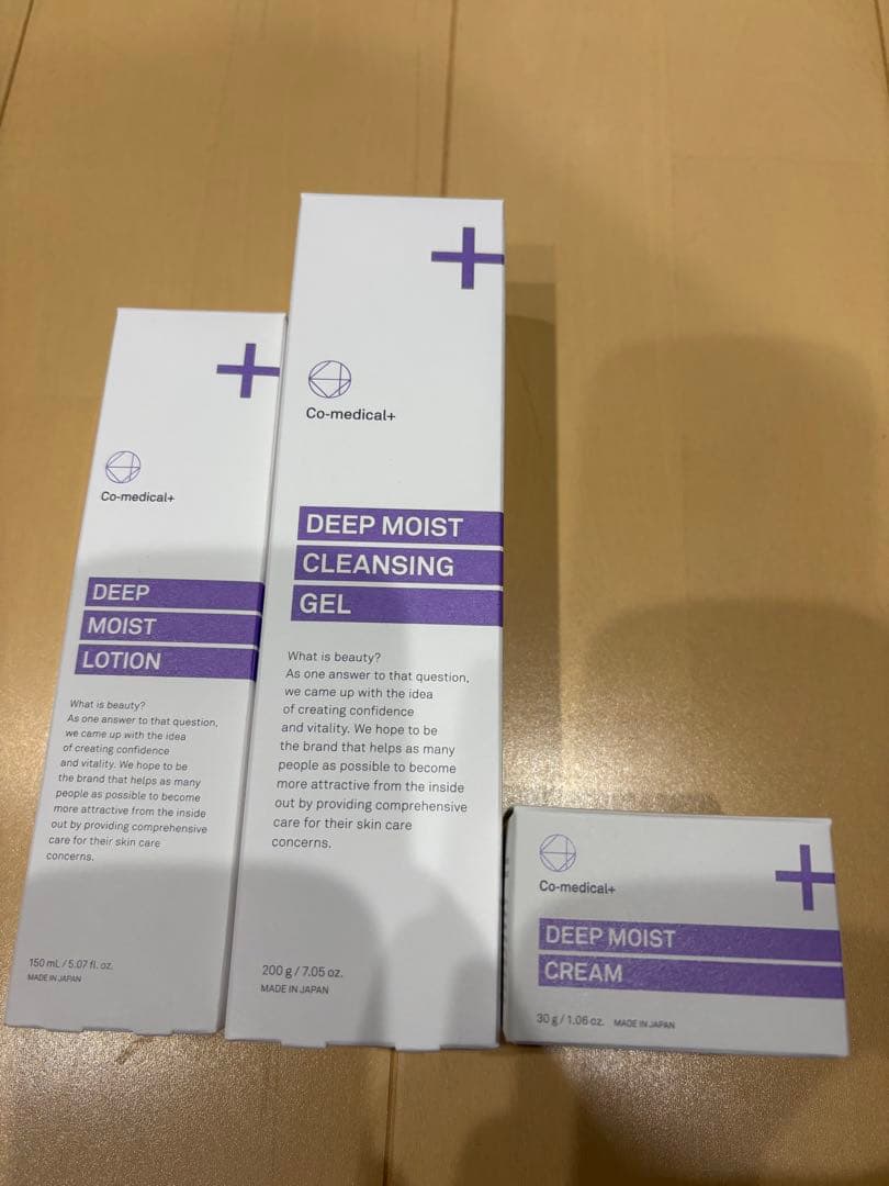 シーオーメディカル　クレンジングジェル・化粧水・クリーム　セット