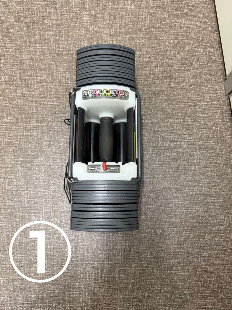 ①TOP FILM 可変式ダンベル　パワーブロック41kg 送料込み！