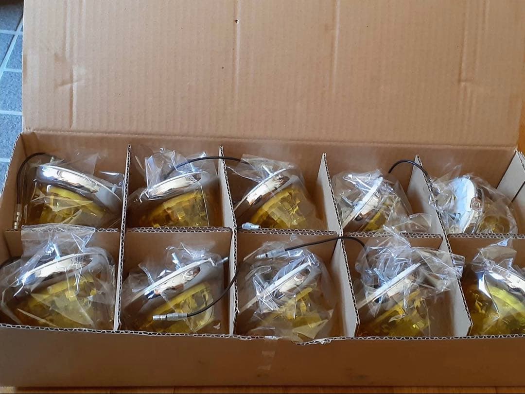 マーカーランプ　CE-161 ヤック　超流星マーカー イエロー 10個セット