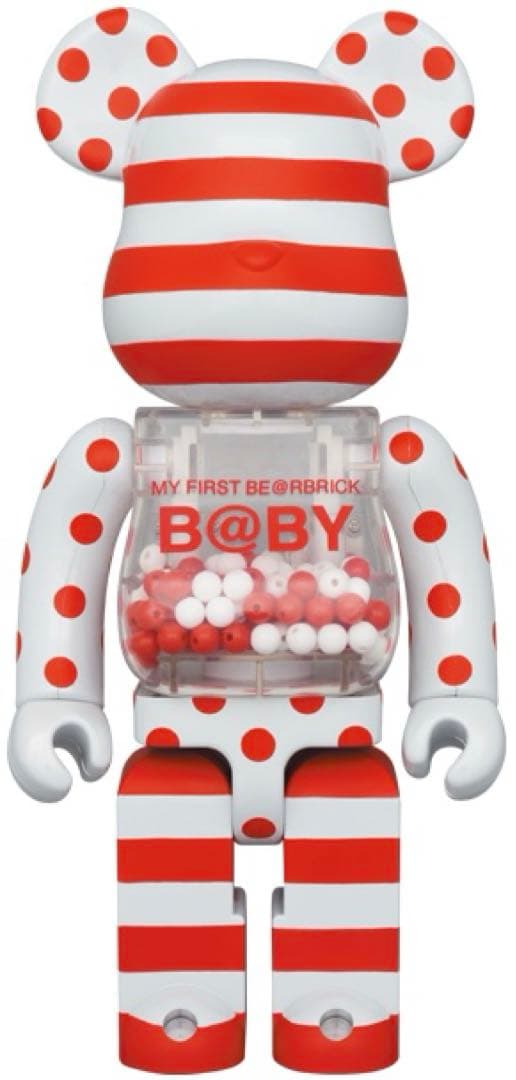 その他 MY FIRST BE@RBRICK B@BY RED & SILVER