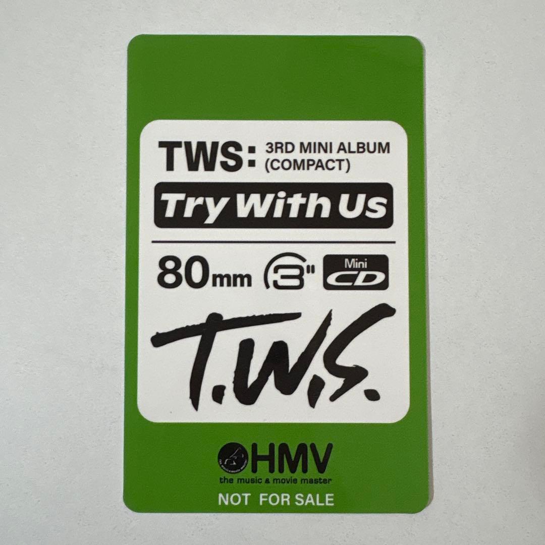 TWS TRY WITH US ドフン HMV特典トレカ - メルカリ