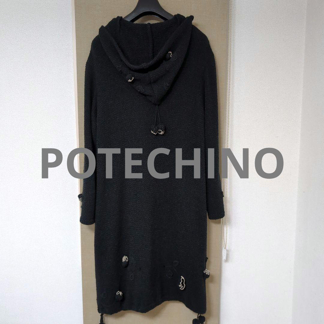 ✨️POTECHINO ✨️フード付きダッフルコート