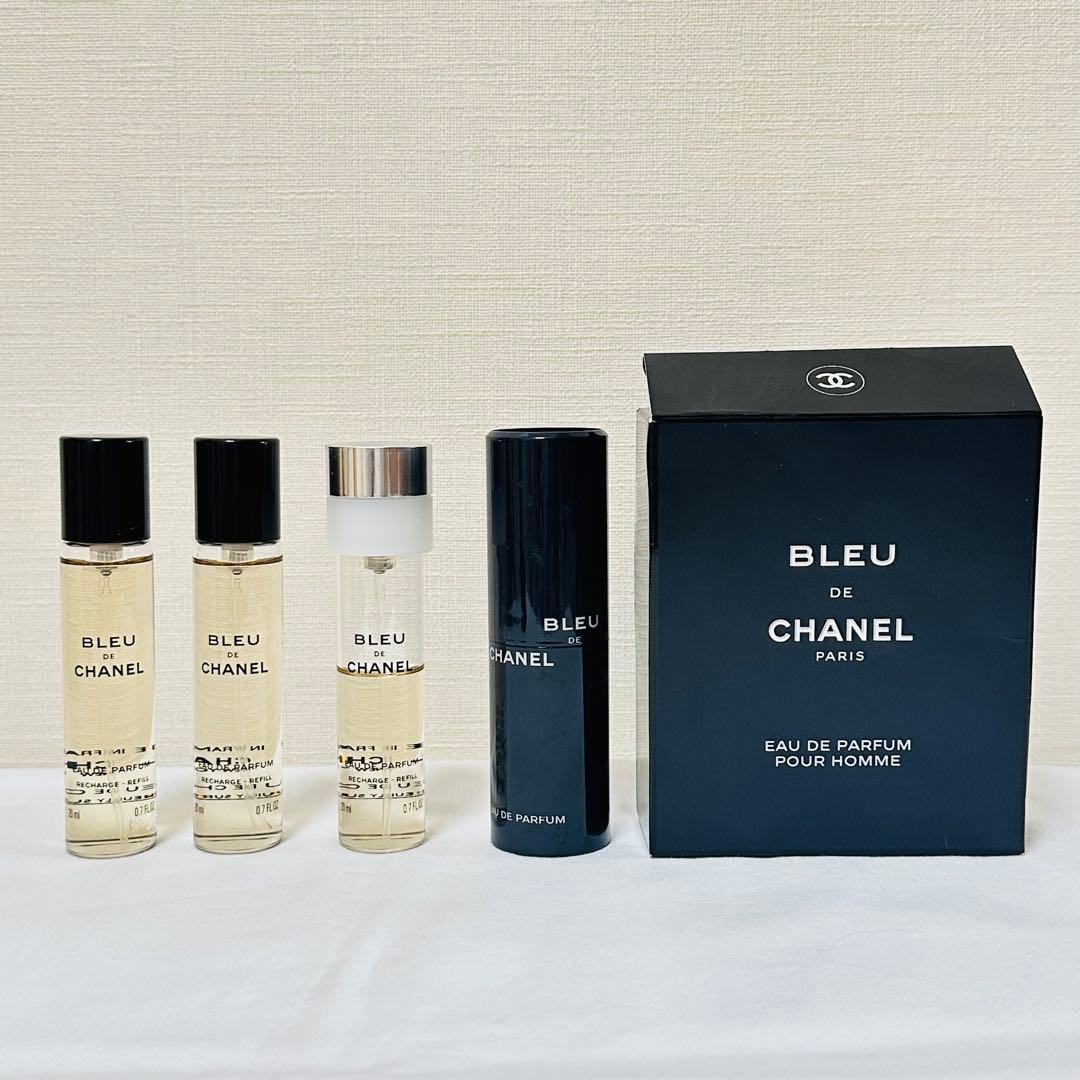 シャネル ブルードゥシャネル　トラベルスプレー　20ml 本体＋レフィルセット