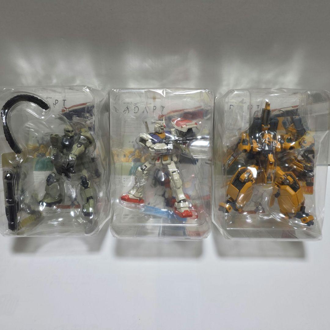 ガンダム　フィギュア　ADAPT ザクⅠ　メタス　ガンダム　3種 食玩 ガンダムADAPT メタス レビュー : おもちゃの巣（玩具レビュー）