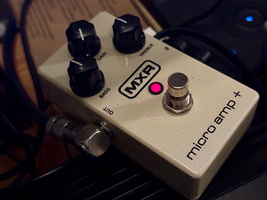 MXR M233 Micro Amp + Plus プリアンプ エフェクター