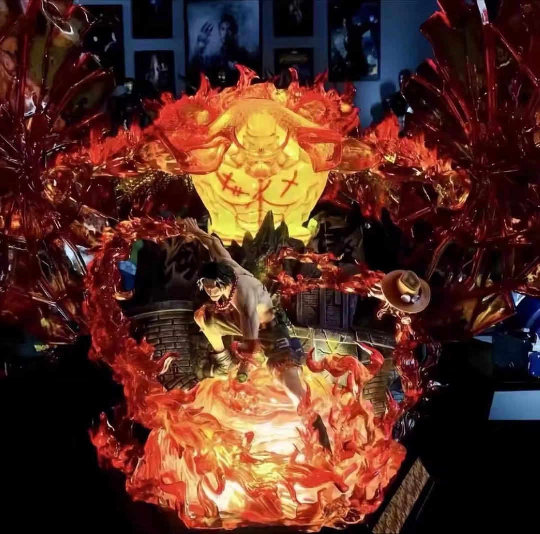 ワンピース フィギュア エース ガレージキット インペルダウン 23cm