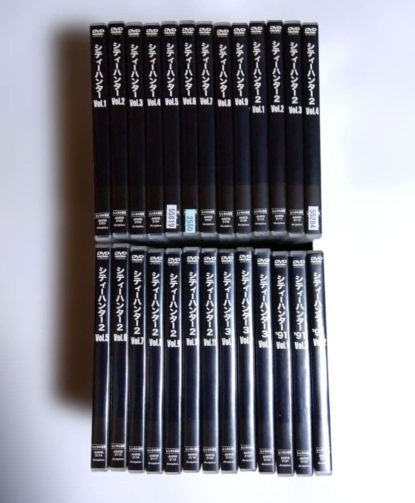 シティーハンター【1～3 + 91】DVD 全26巻セット（レンタルアップ品）