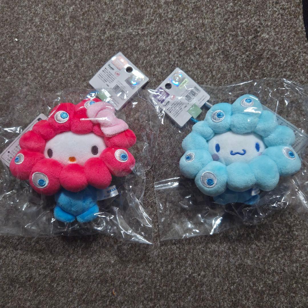 サンリオ キティ シナモロール ミャクミャク 大阪関西万博 なりきりぬいぐるみ