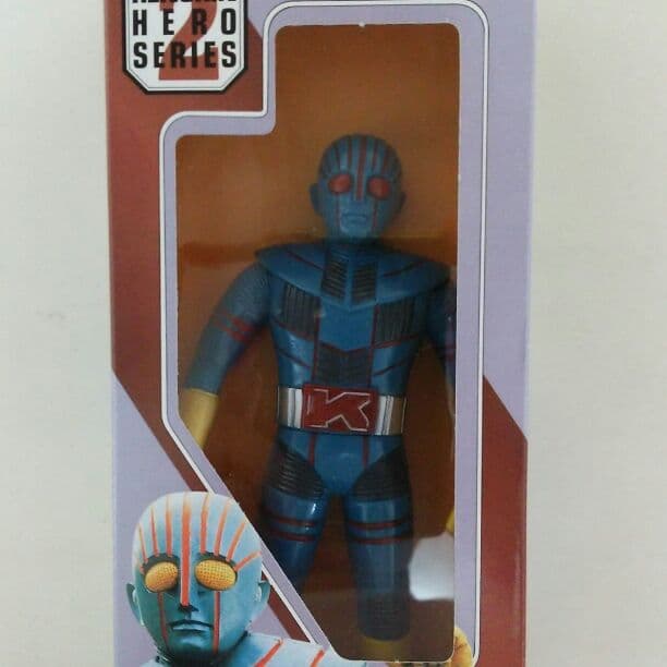 ロボット刑事」ソフビ人形・ロボット刑事K（新品・1990年